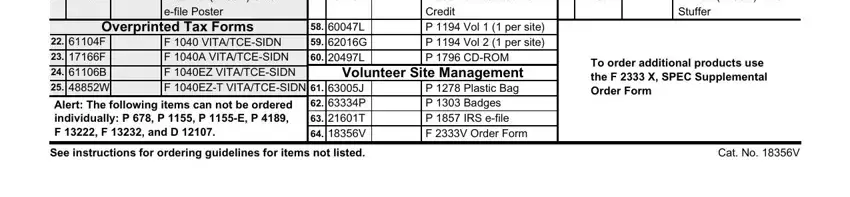 Part number 3 of completing form feola19