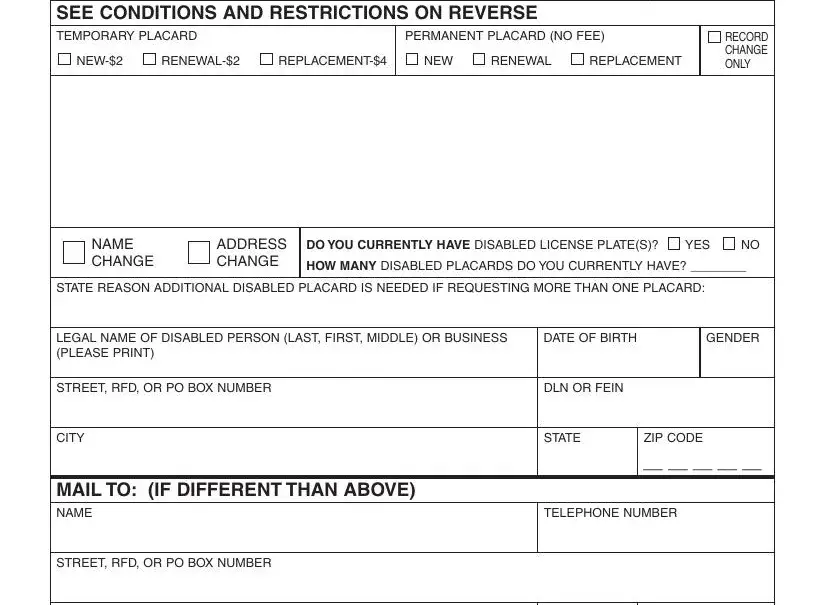 Stage # 1 for completing form 2769
