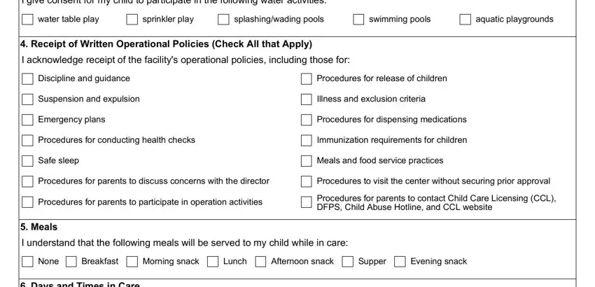Guidelines on how to prepare 2935 form portion 3