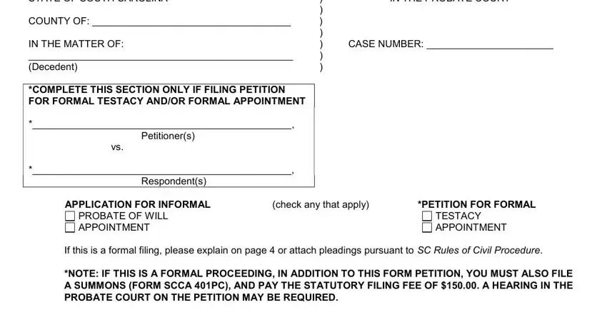 The right way to prepare sc 300 es form portion 1