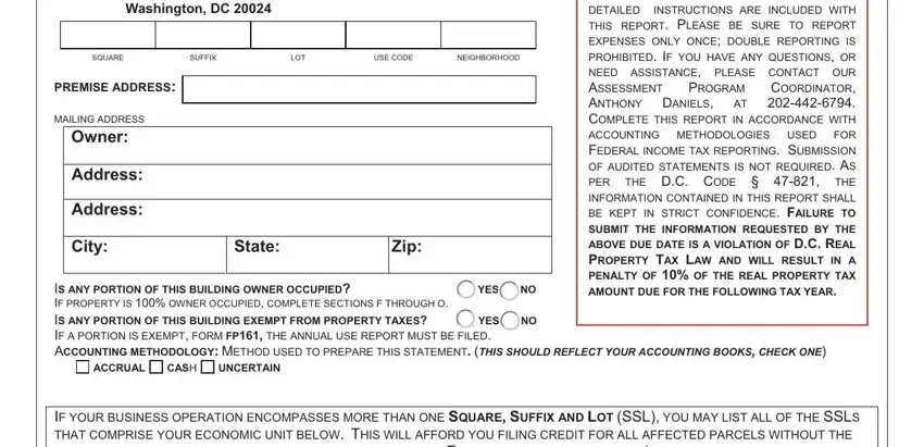 Form 308B I completion process clarified (portion 1)