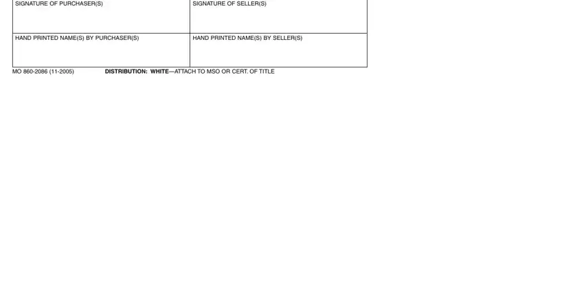 odometer statement template writing process detailed (step 3)