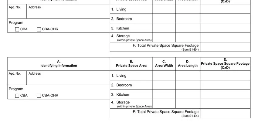 Stage number 4 for completing texas dads form 3681