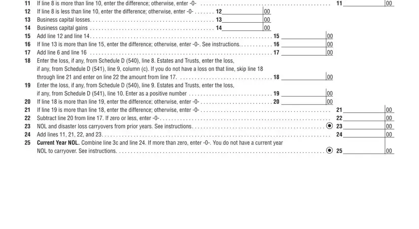 The best way to fill out Form 3805V portion 2