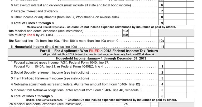 Part # 2 in submitting schedule 1 pdffiller 2018