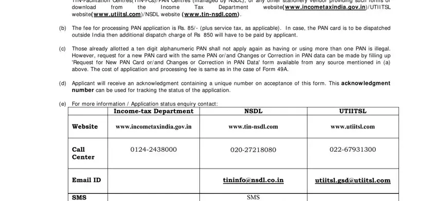 pan card foram writing process explained (portion 2)