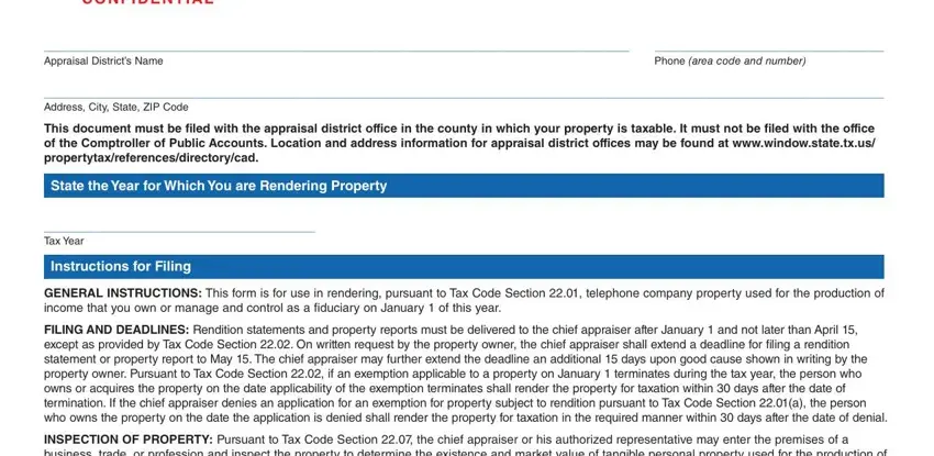 Part # 1 in filling out Form 50 152