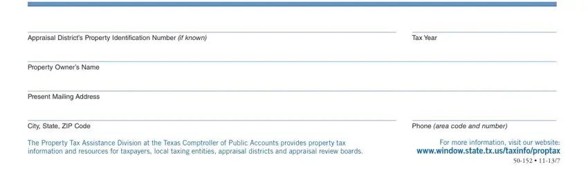 A way to prepare Form 50 152 part 2