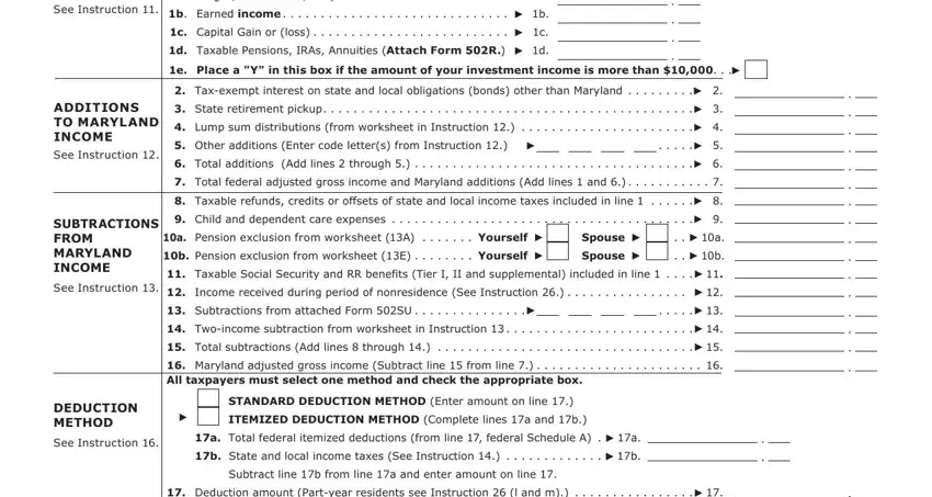 Simple tips to prepare maryland state tax form form portion 5