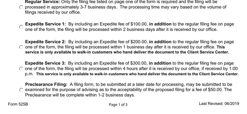 Writing part 2 of 525b reinstatement