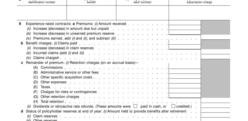 Part # 3 for submitting Form 5500 Schedule A