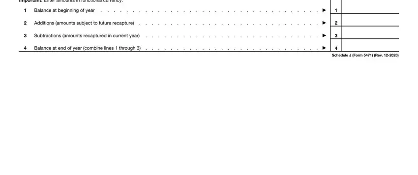 How you can prepare form 5471 schedule m instructions step 5