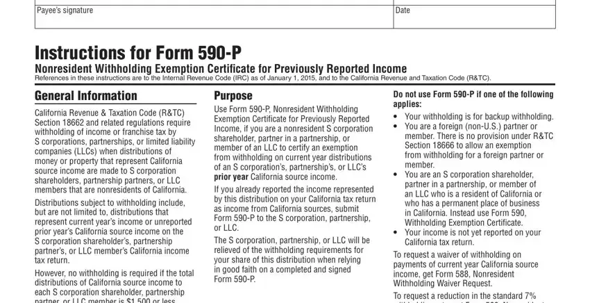 Completing section 2 of 2020 form 590