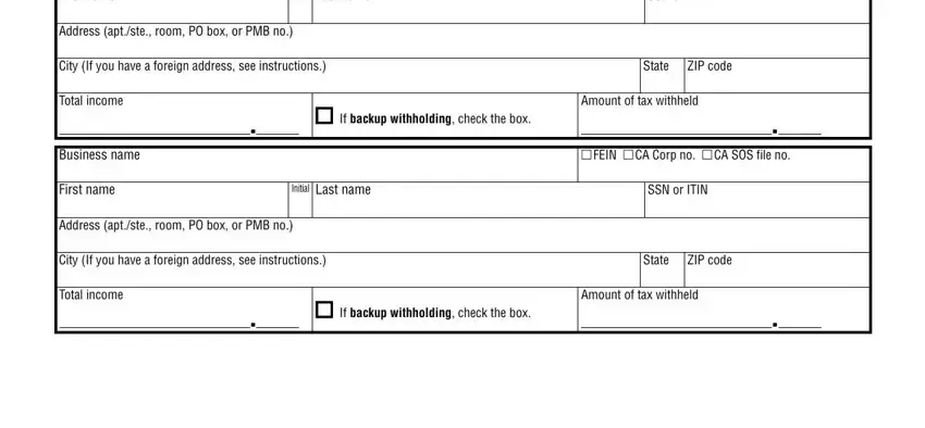 nonresident withholding statement writing process described (part 5)