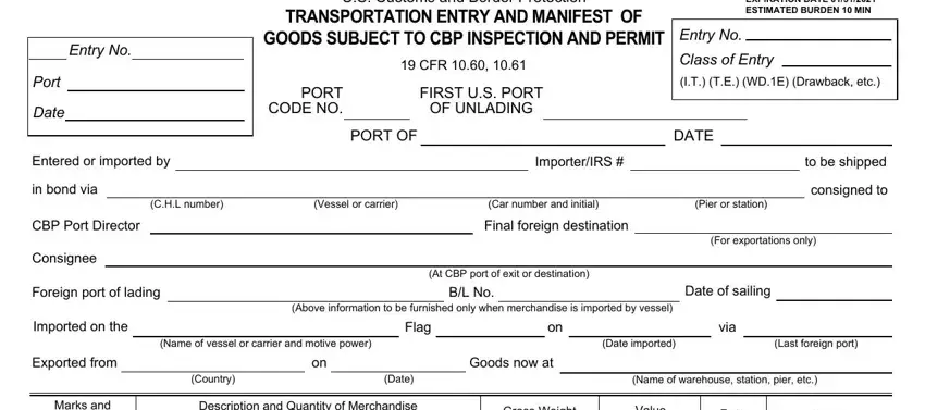 7512 customs conclusion process detailed (stage 1)