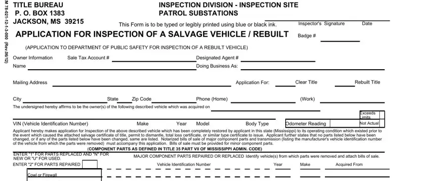 Writing segment 1 in mississippi vehicle title application form pdf