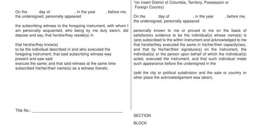 Filling out section 4 in nybtu form 8002 1969 year