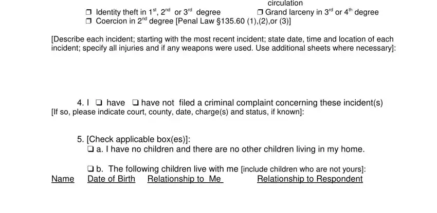 Stage no. 4 for filling in form 2 8