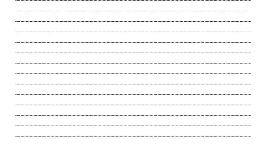 Filling out section 5 in form 8082