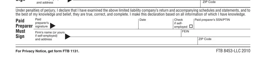 Preparer completion process detailed (part 3)