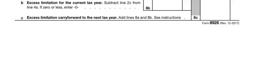 Step no. 5 of submitting irs disqualified interest