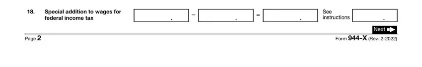 The best way to fill in irs form 943 944 step 5