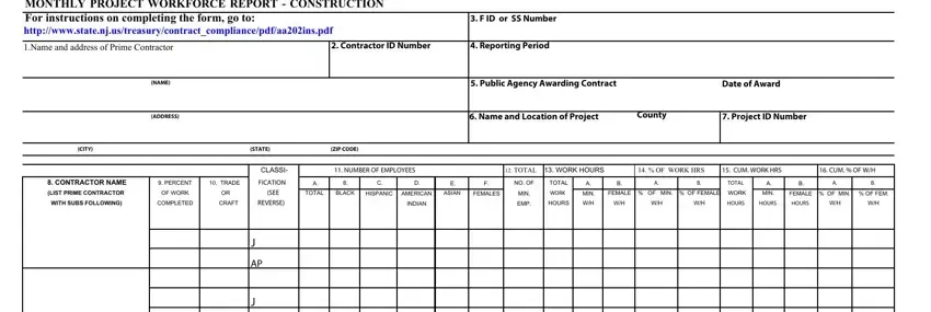 The best ways to complete new jersey form workforce step 1