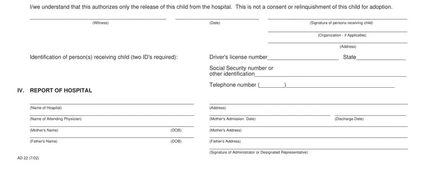 DOB, Iwe understand that this, and Independent Adoption On date  Iwe in california