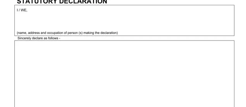 Filling out segment 1 of birth certificate application form download