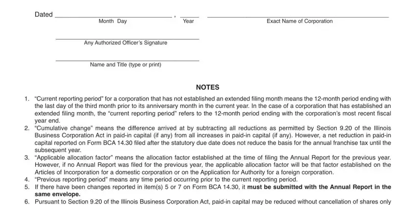 Part number 4 for filling out illinois form bca 14 30