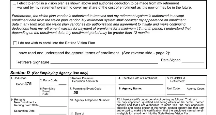 Writing part 2 in calhr form 695