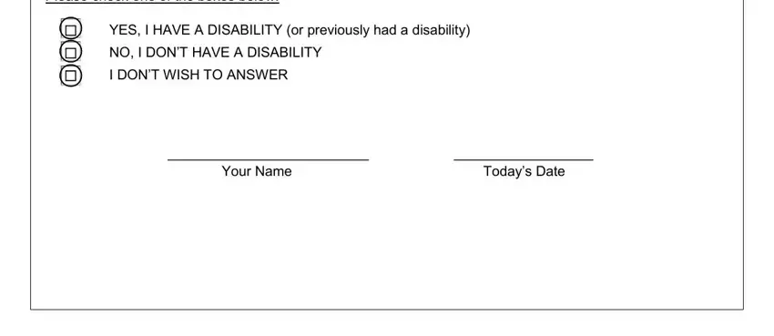 form cc 305 omb control number 1250 0005 conclusion process shown (step 1)