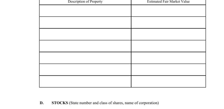 Part # 3 of completing fiduciary report