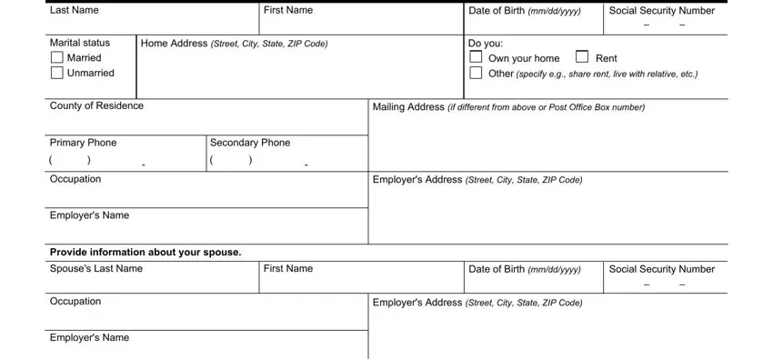 How one can complete cd 14b form part 1