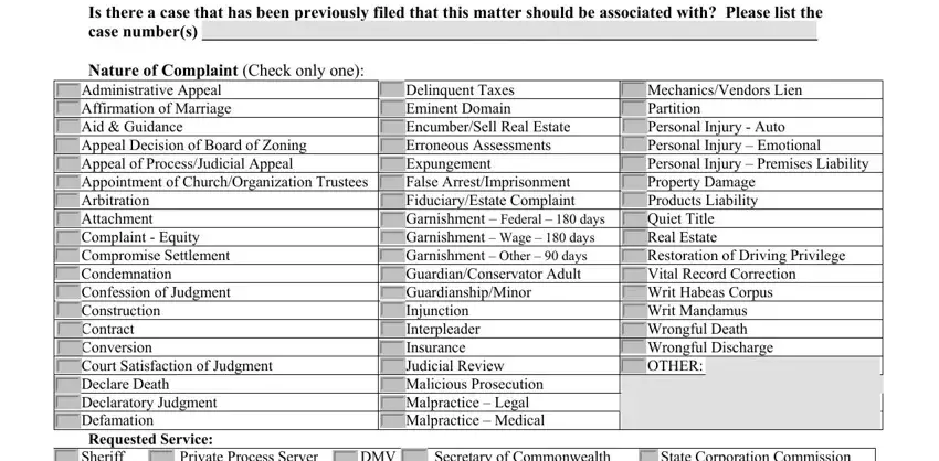Writing section 2 of Form Ccr D 90