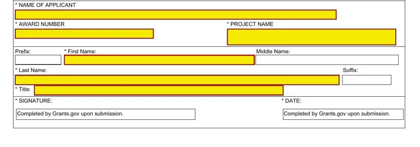 The right way to fill out form cd fill portion 1