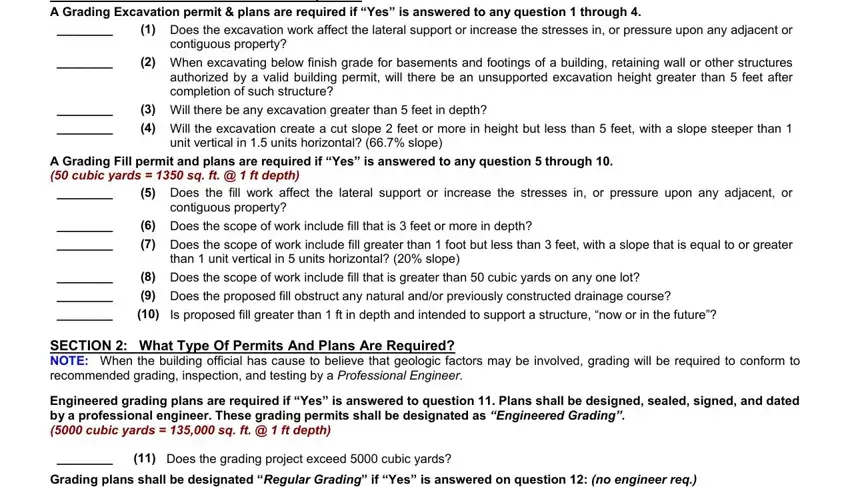 Tips to prepare grading permits excavation part 1