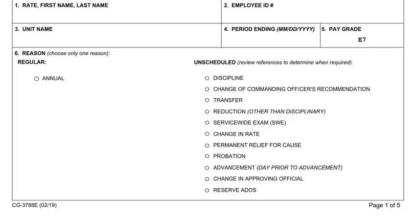 How to prepare form 3788 editable step 1