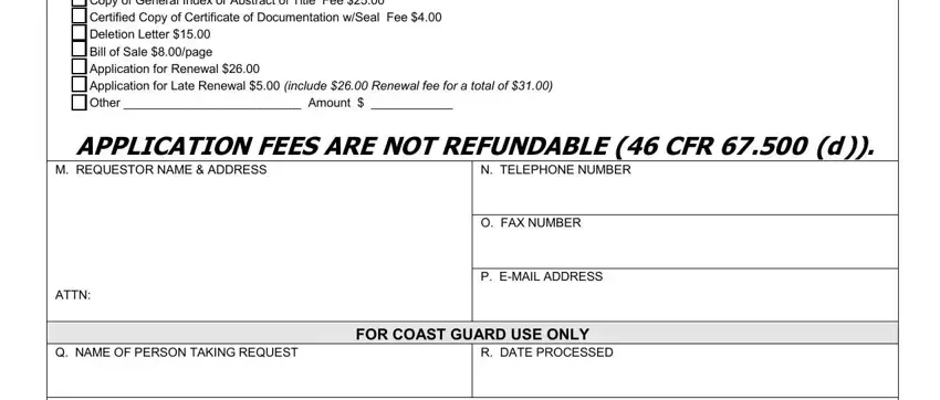 The way to complete form 7042 form step 2