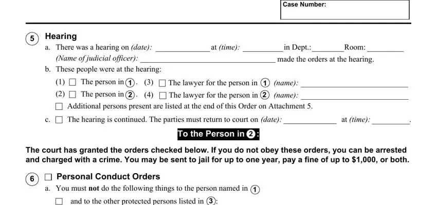 The best ways to prepare civil hearing 2 step 3