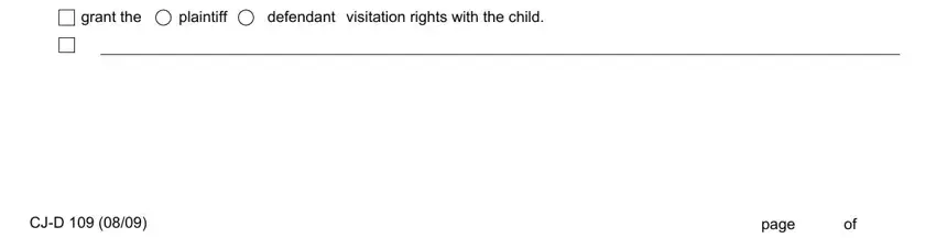 The best ways to fill in Form Cj D 109 portion 3