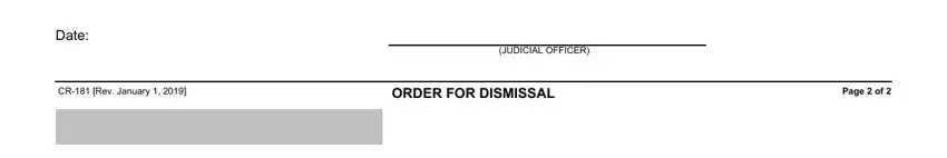 Filling in segment 4 of form 181