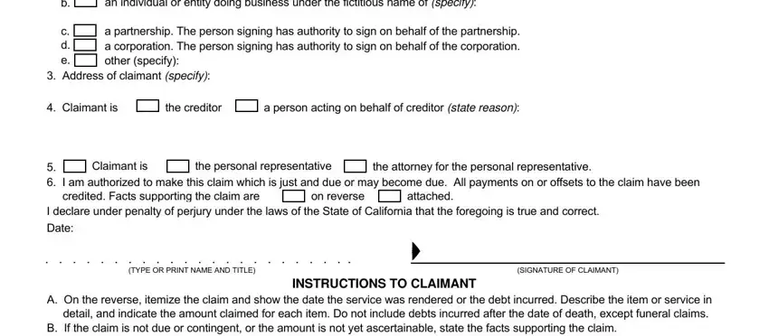 the attorney for the personal, an individual an individual or, and I am authorized to make this of Form De 172