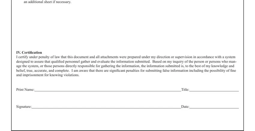 Form Dhec 3559 writing process outlined (step 5)