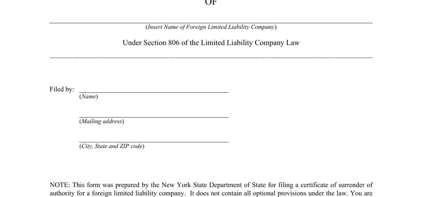 Form Dos 1379 F L writing process shown (step 4)
