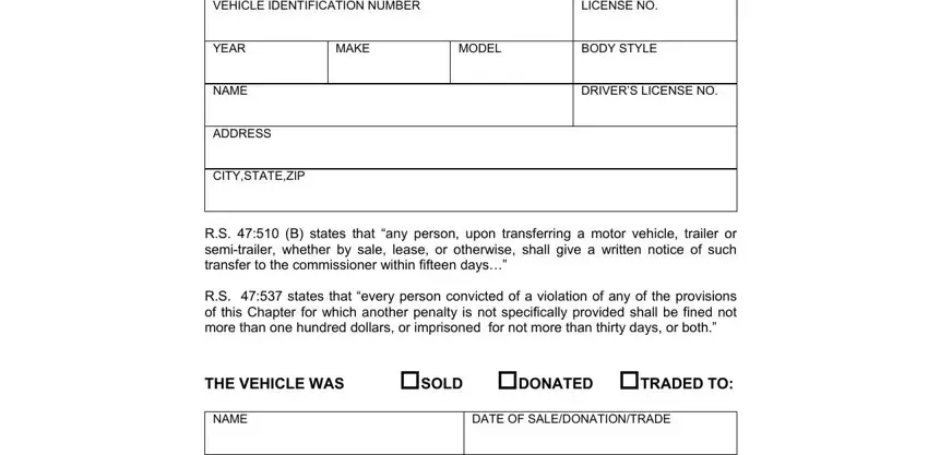 Simple tips to prepare louisiana motor transfer stage 1
