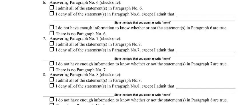 Tips on how to prepare maryland answer to complaint step 4