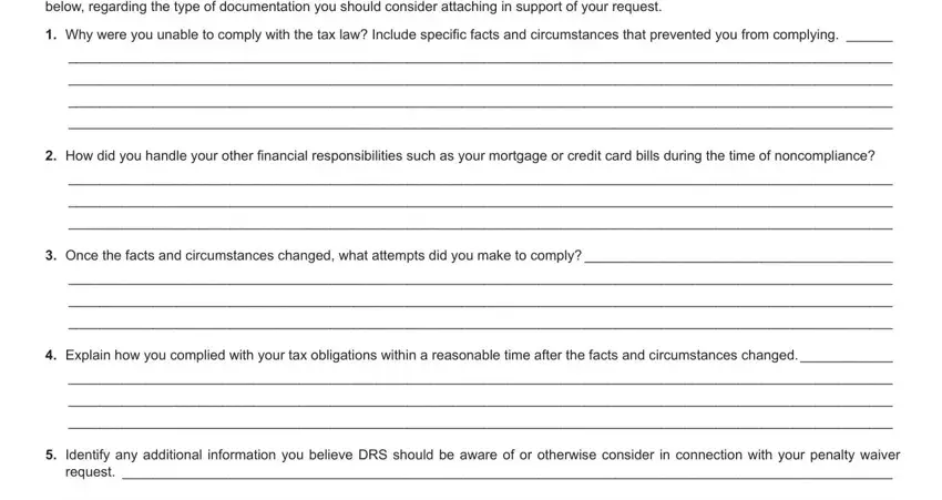 Ways to fill out Form Drs Pw portion 3