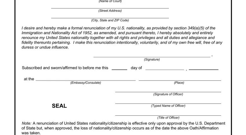 Tips on how to complete ds4080 form fillable step 2