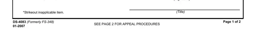Step no. 3 in submitting 1952